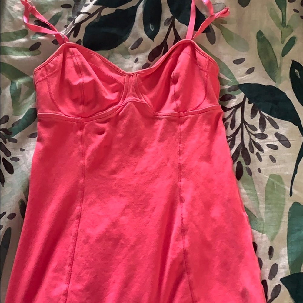 Bright pink Talula tank